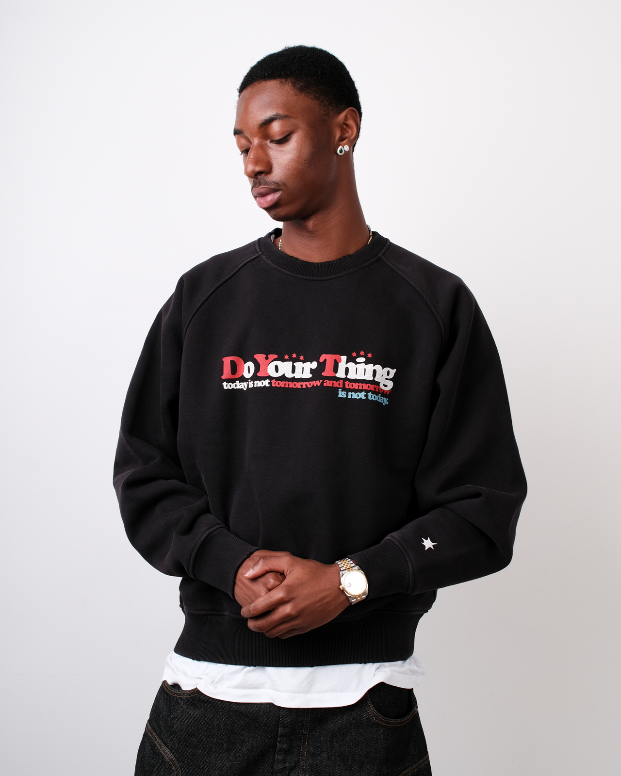 TODAY WASHED CREWNECK