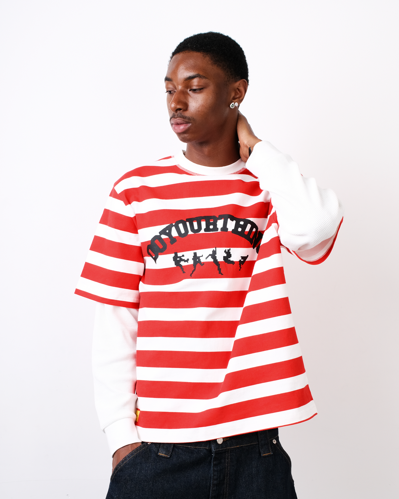 WALLY DOUBLE WAFFLE LS
