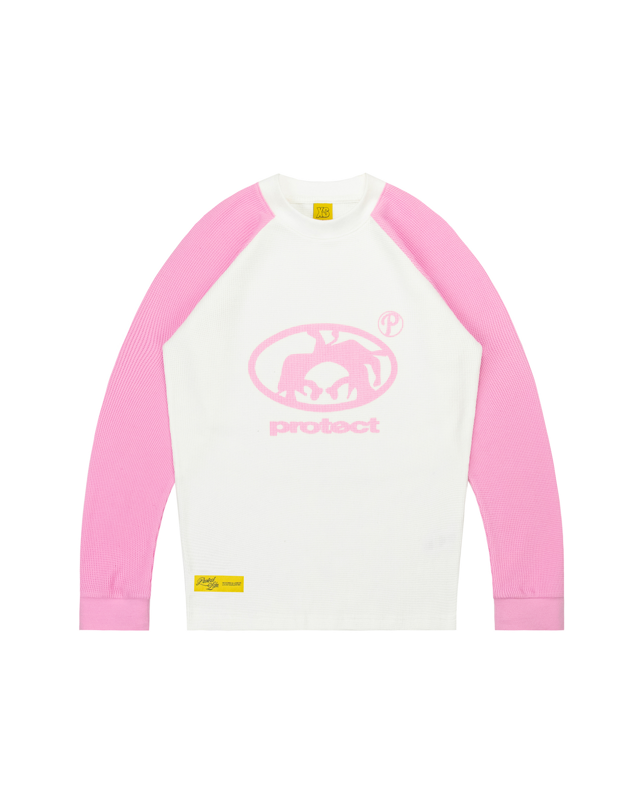 PINK BRUDDA WAFFLE LONG SLEEVE