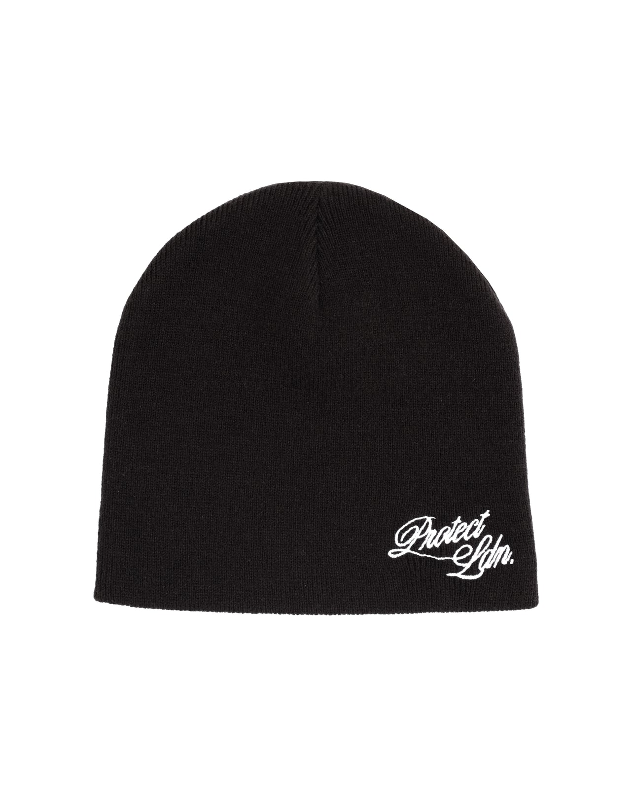 BLACK SCRIPT BEANIE