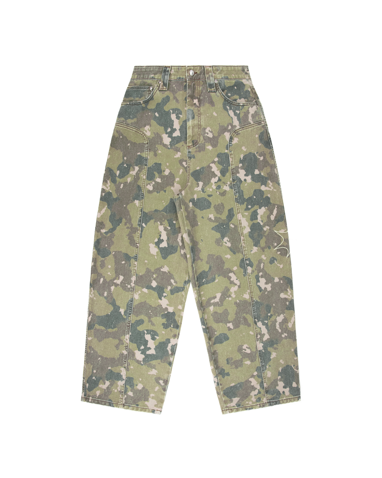 CAMO PANEL JEANS