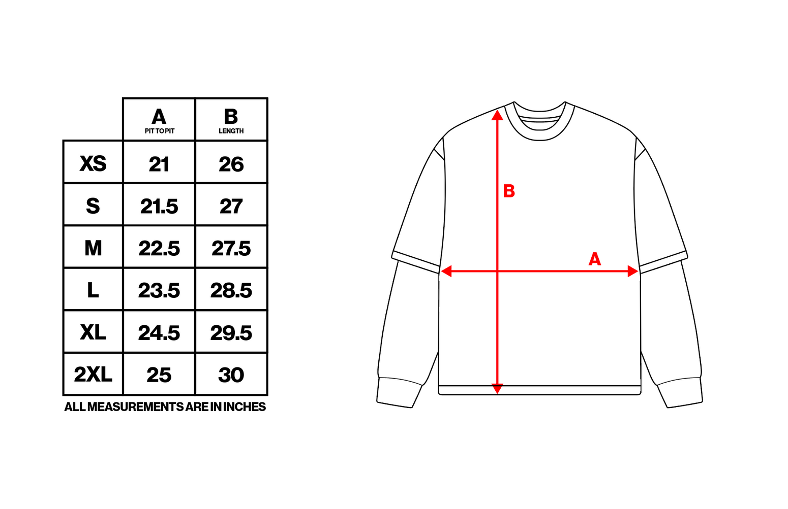 SIZE GUIDE