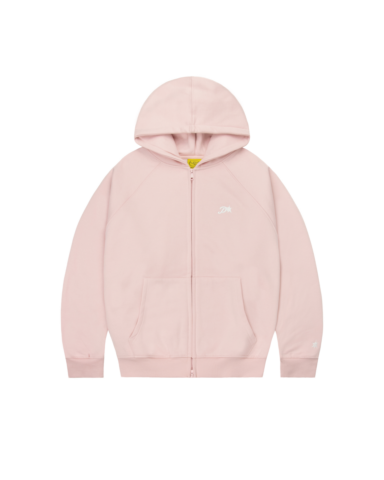 BABY PINK DAY2DAY ZIP-UP HOODIE