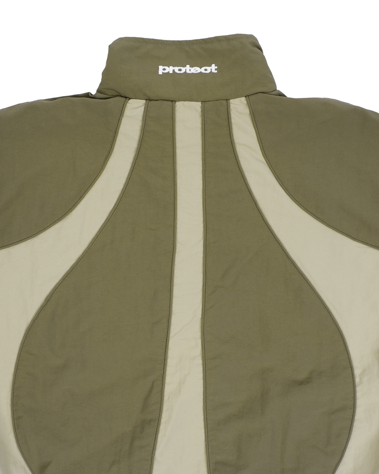 GREEN COACH TRACK JACKET