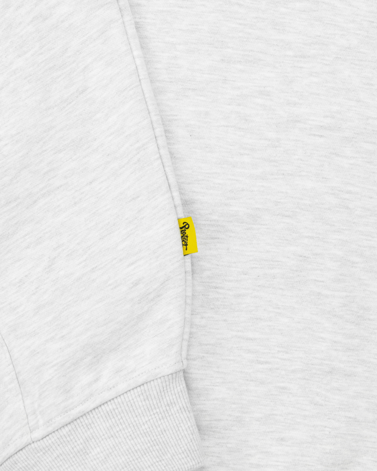 GREY DAY2DAY ZIP-UP HOODIE