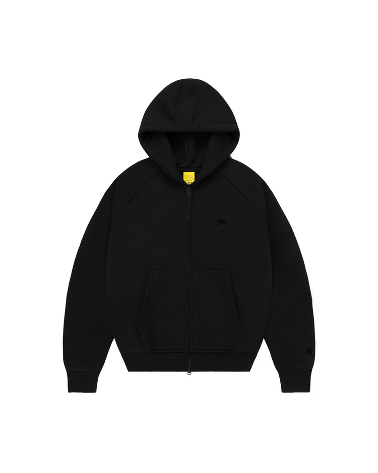 BLACK DAY2DAY ZIP-UP HOODIE - Protect BLACK DAY2DAY ZIP-UP HOODIE - Protect
