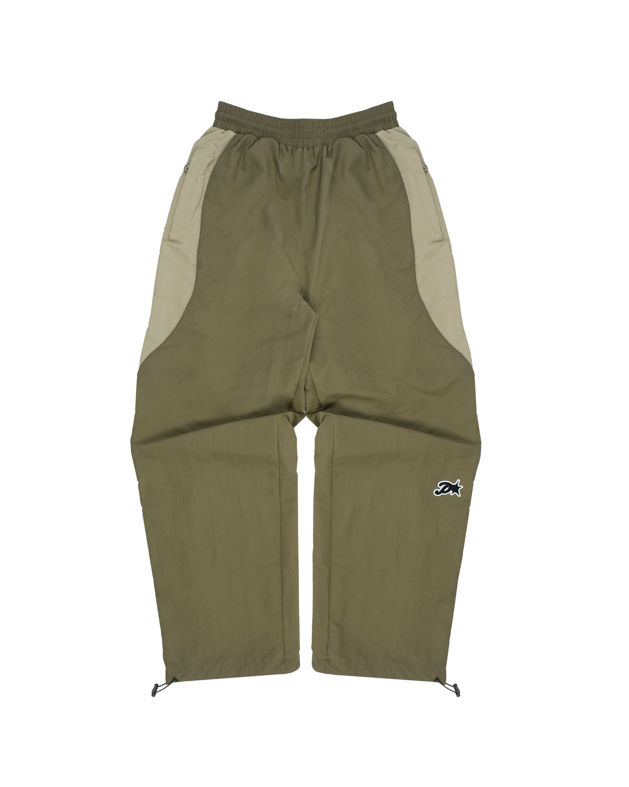 GREEN COACH TRACK PANTS