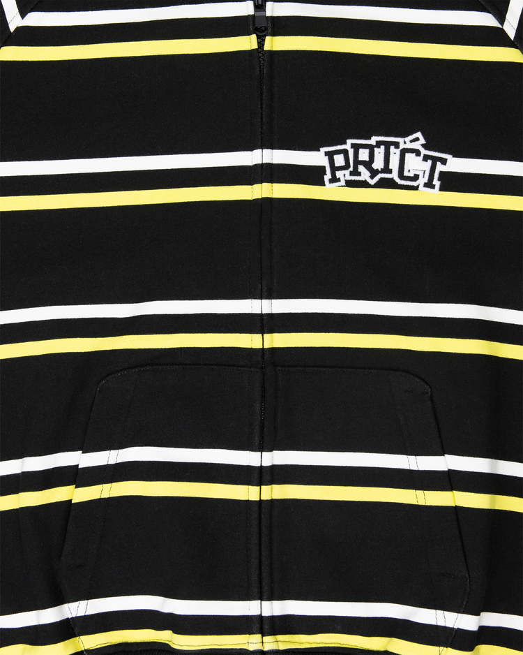 BLACK WIZ ZIP-UP HOODIE