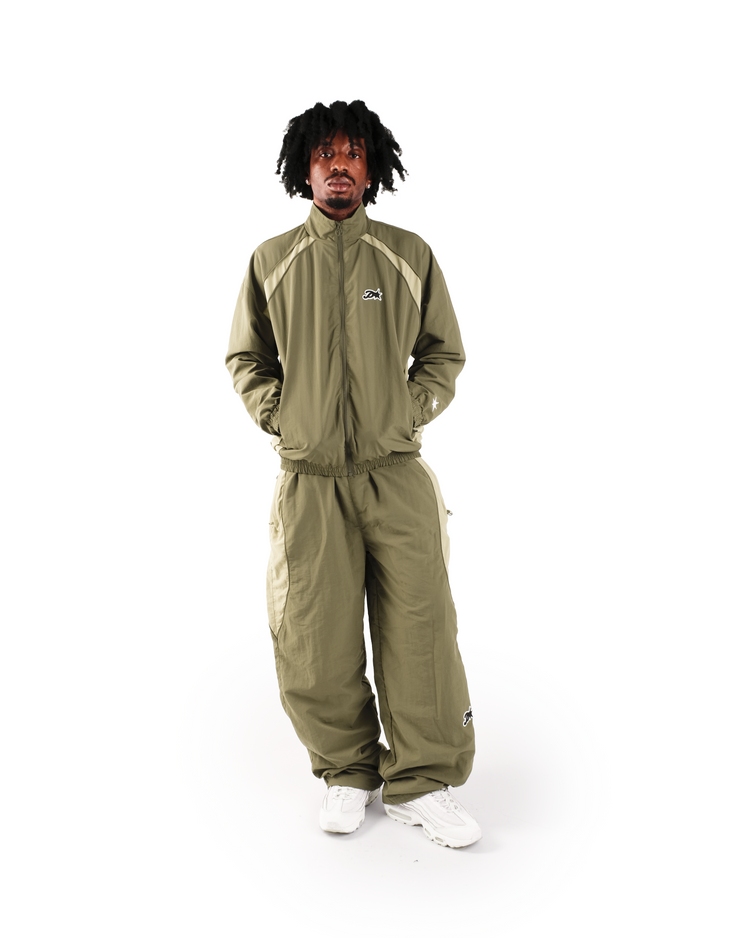 GREEN COACH TRACK JACKET