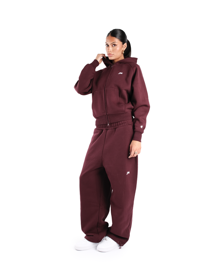 WINE DAY2DAY ZIP-UP HOODIE