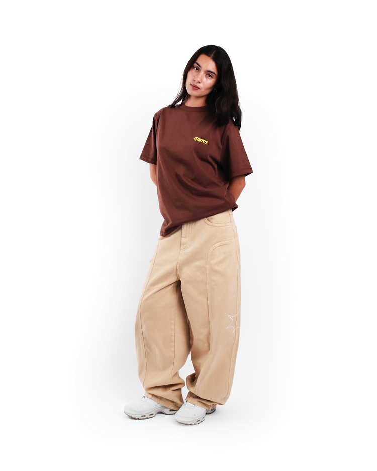 BROWN PTO TEE