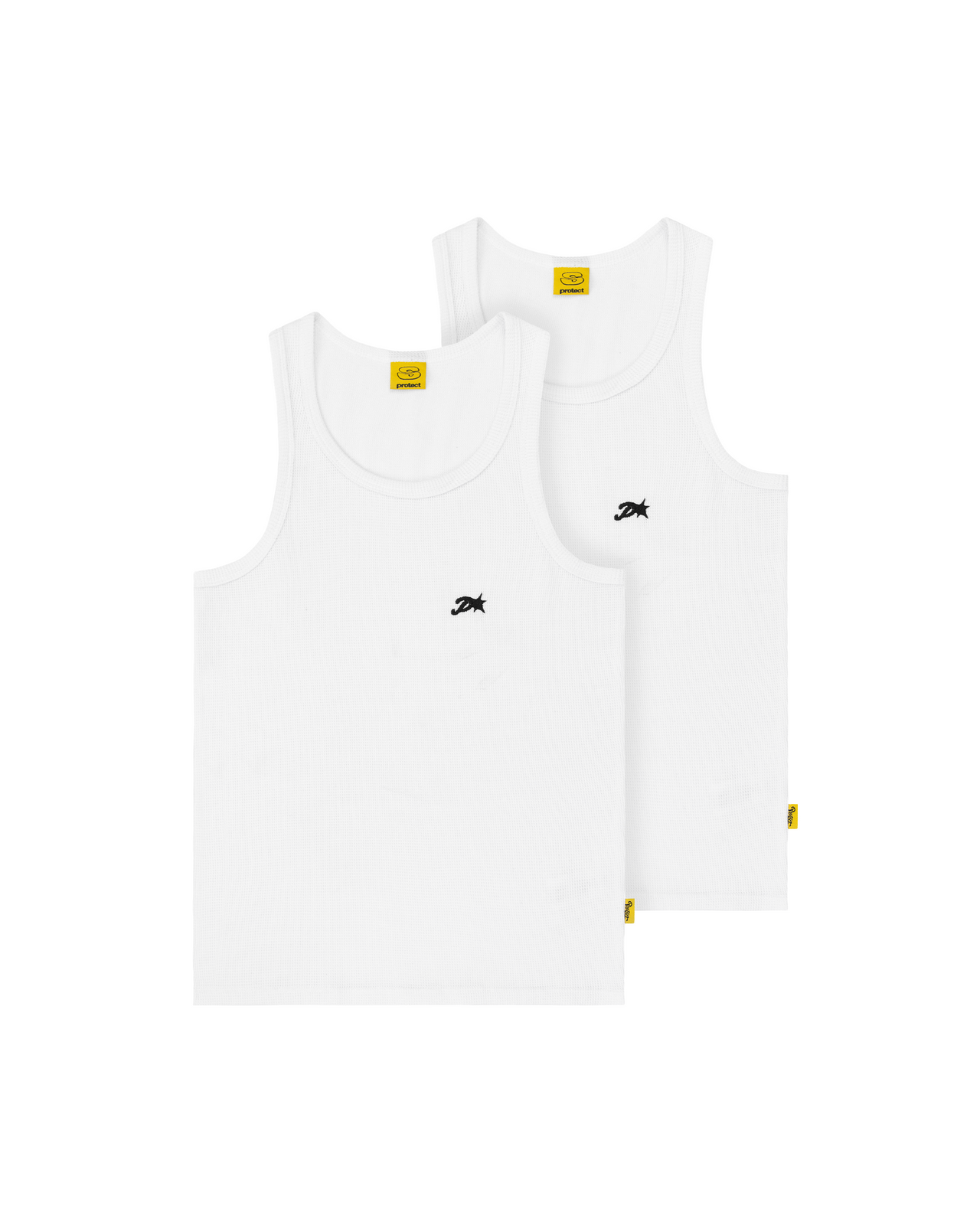 DAY2DAY WAFFLE TANK 2 PACK