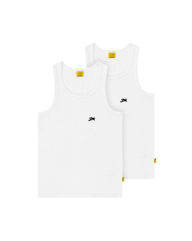 DAY2DAY WAFFLE TANK 2 PACK