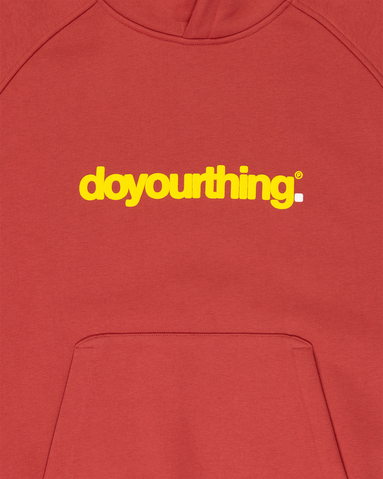DYT WASHED BRICK HOODIE