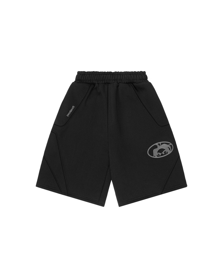 BLACK BRUDDA V2 SWEAT SHORTS