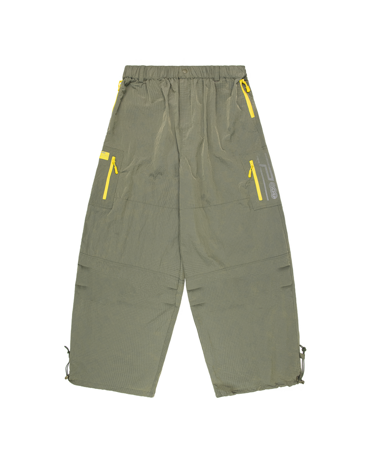 OLIVE TREKKA TECH PANTS