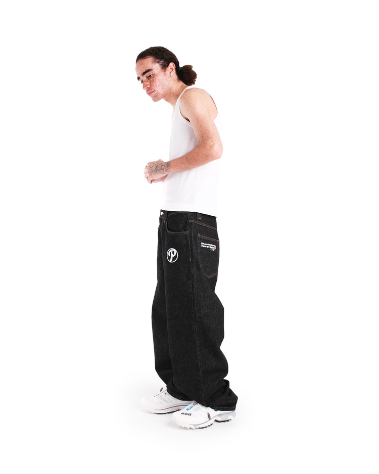 RAW BLACK BONKERS DENIM