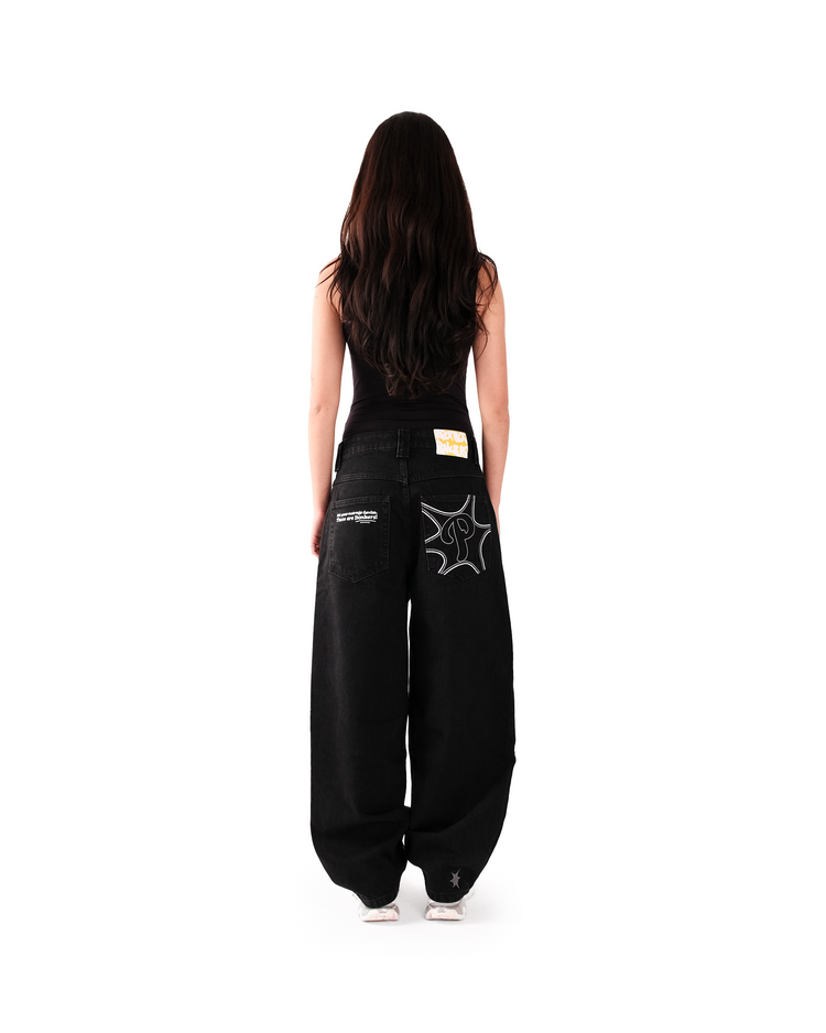 OFF BLACK BONKERS DENIM
