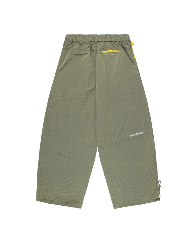 OLIVE TREKKA TECH PANTS