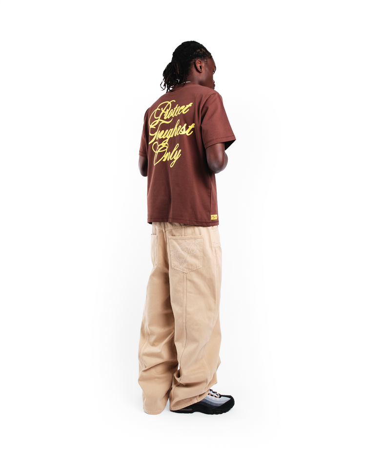 BROWN PTO TEE