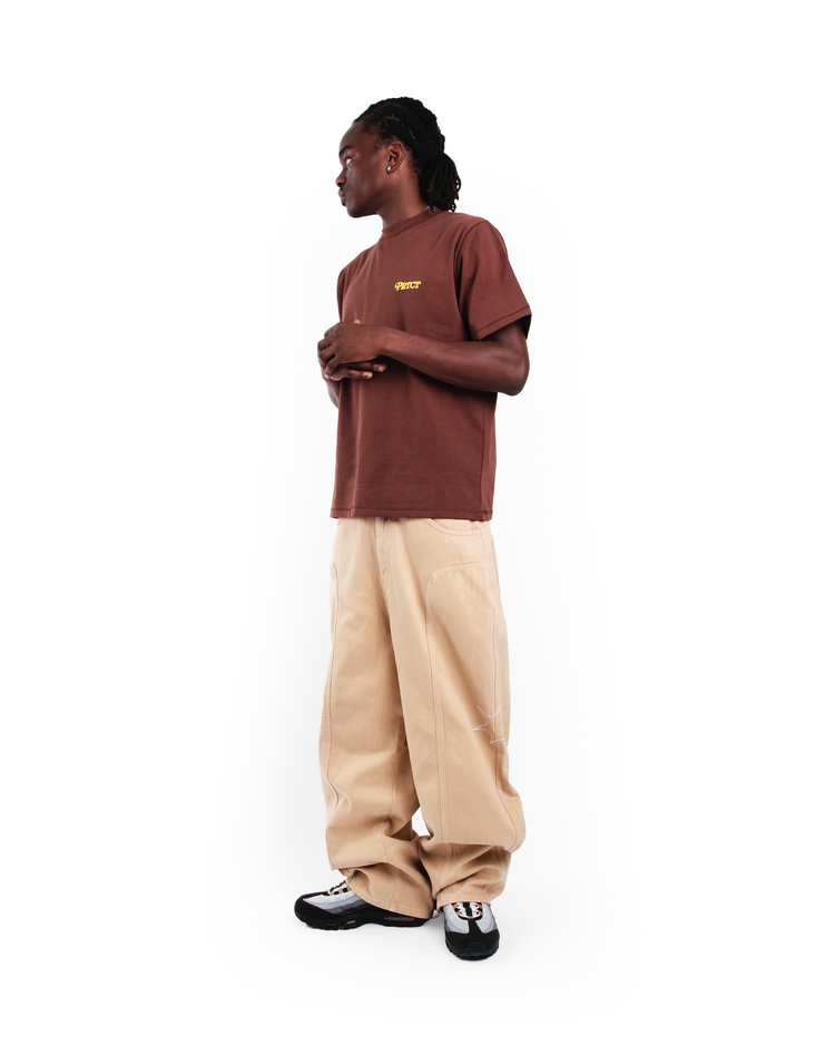 BROWN PTO TEE