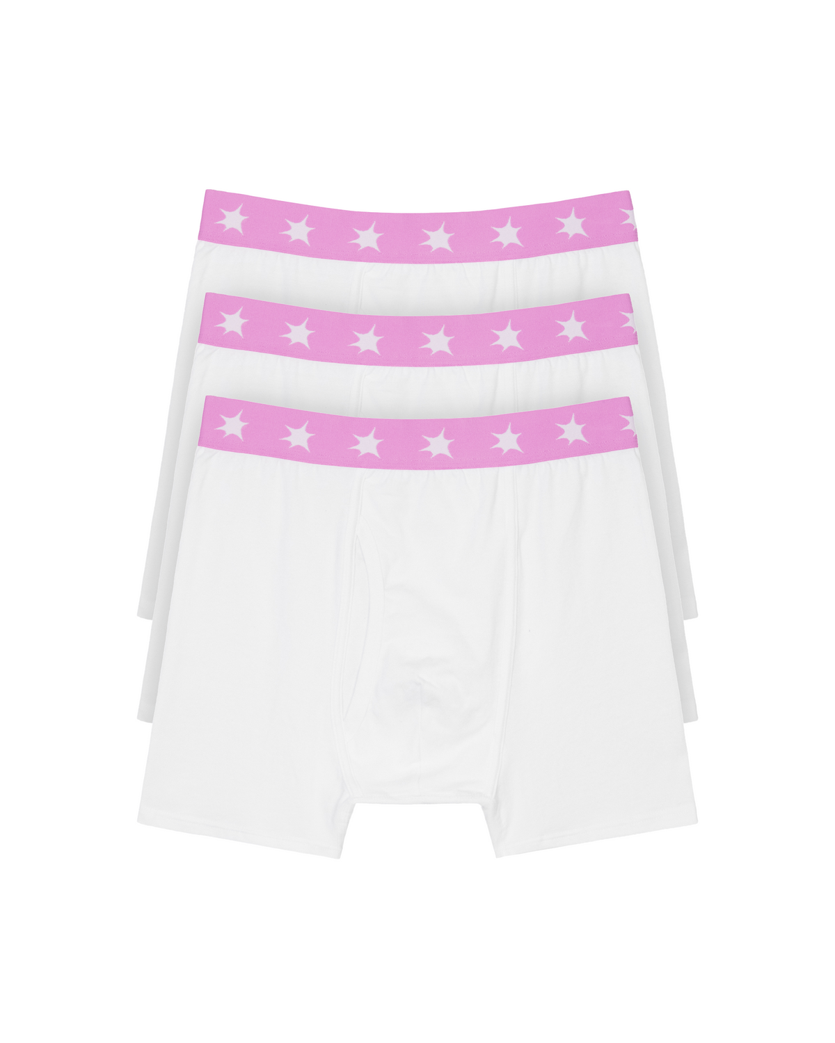 PINK SPIKE BOXERS [X3]