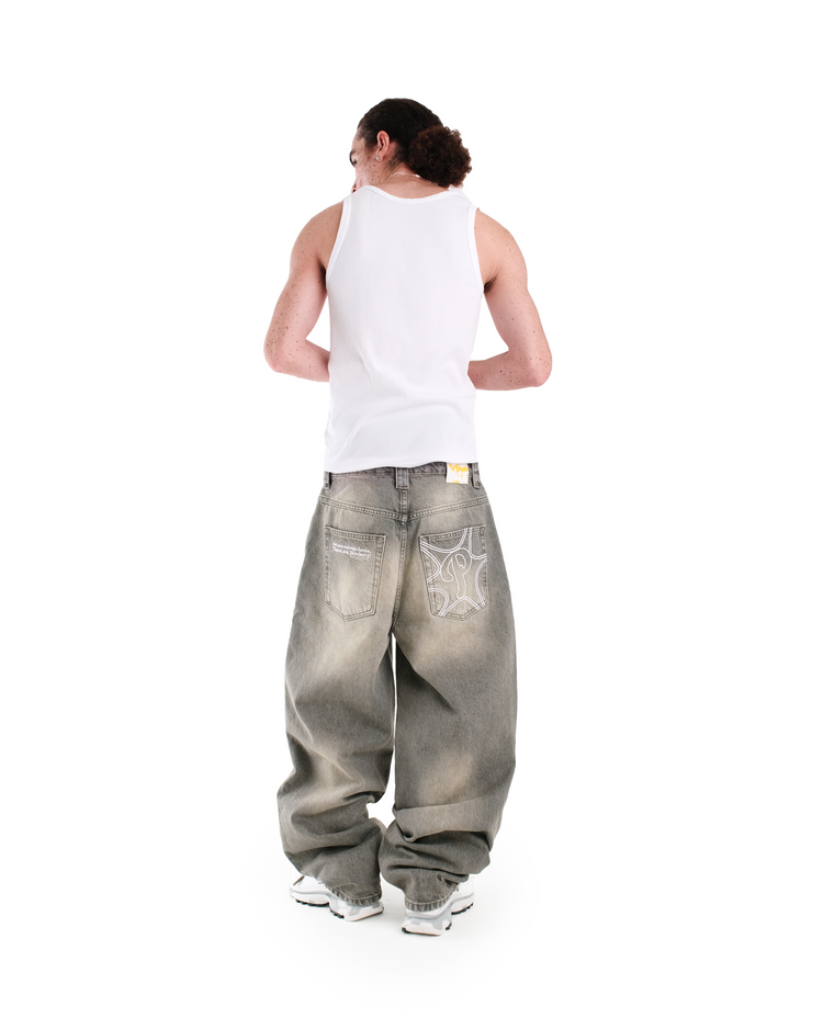 ASH GREY BONKERS DENIM