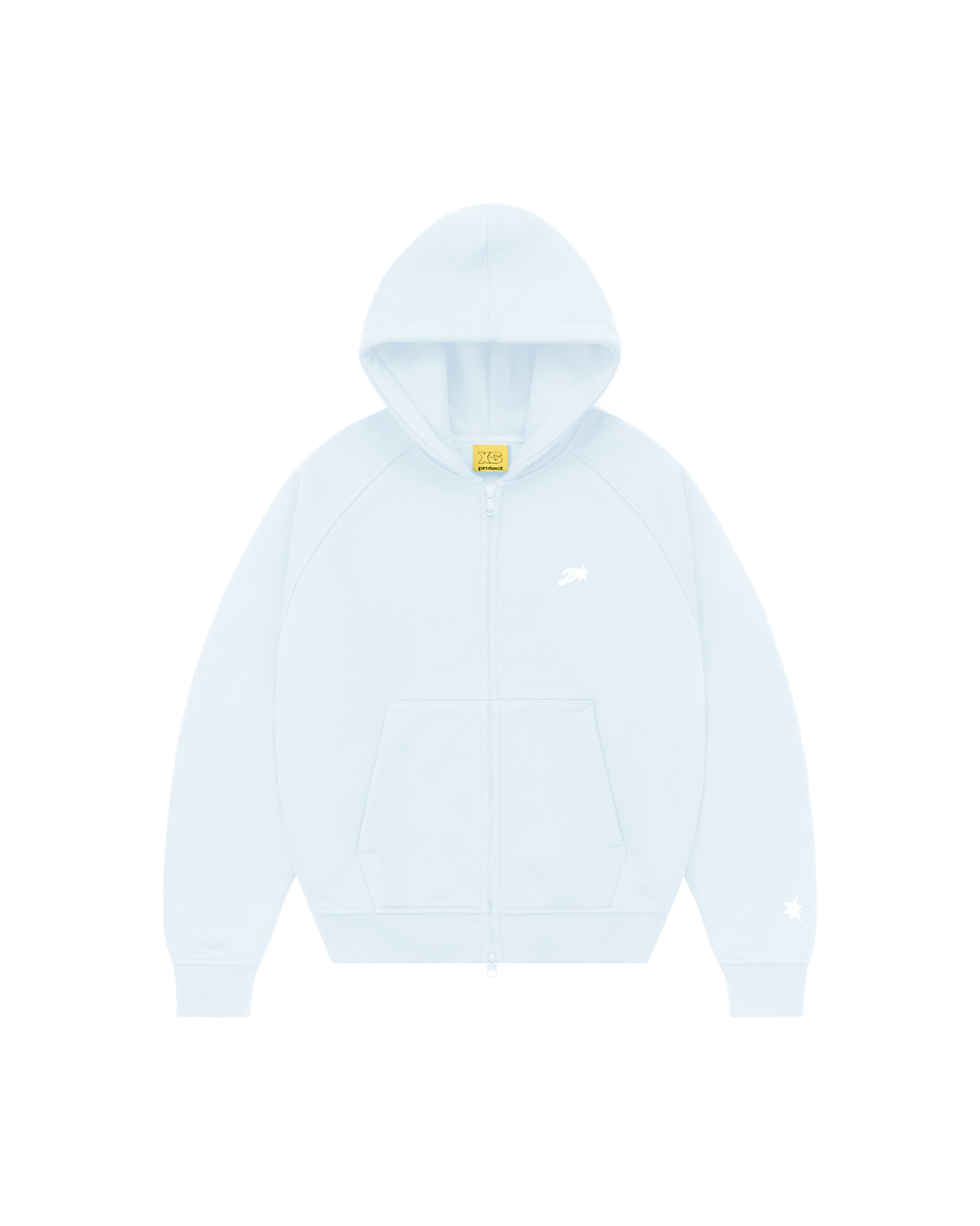 ICE BLUE DAY2DAY ZIP-UP HOODIE