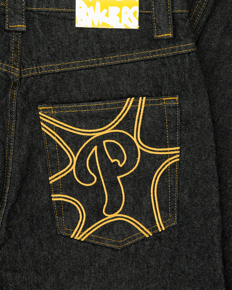 RAW BLACK BONKERS DENIM