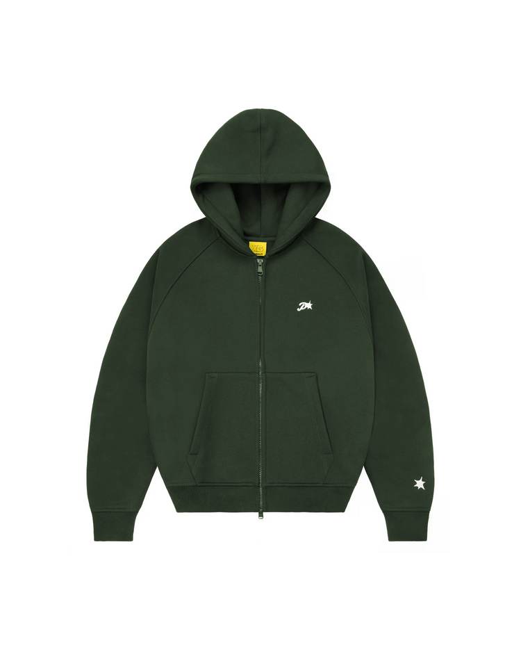 FOREST DAY2DAY ZIP-UP HOODIE