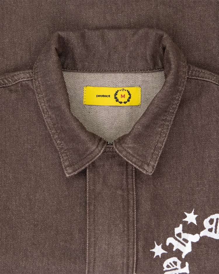 CIGAR DENIM VEST