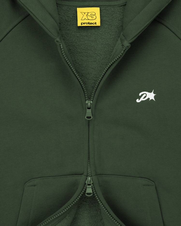 FOREST DAY2DAY ZIP-UP HOODIE