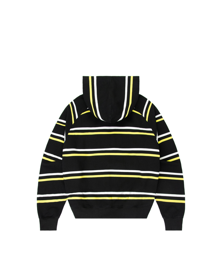 BLACK WIZ ZIP-UP HOODIE