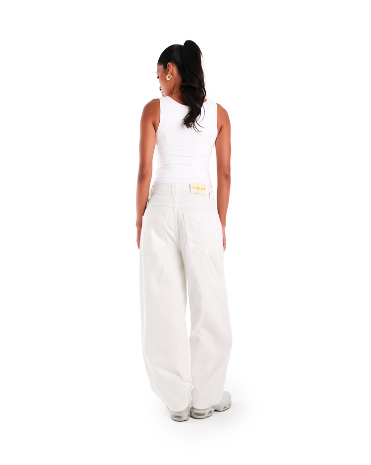 IVORY BONKERS DENIM