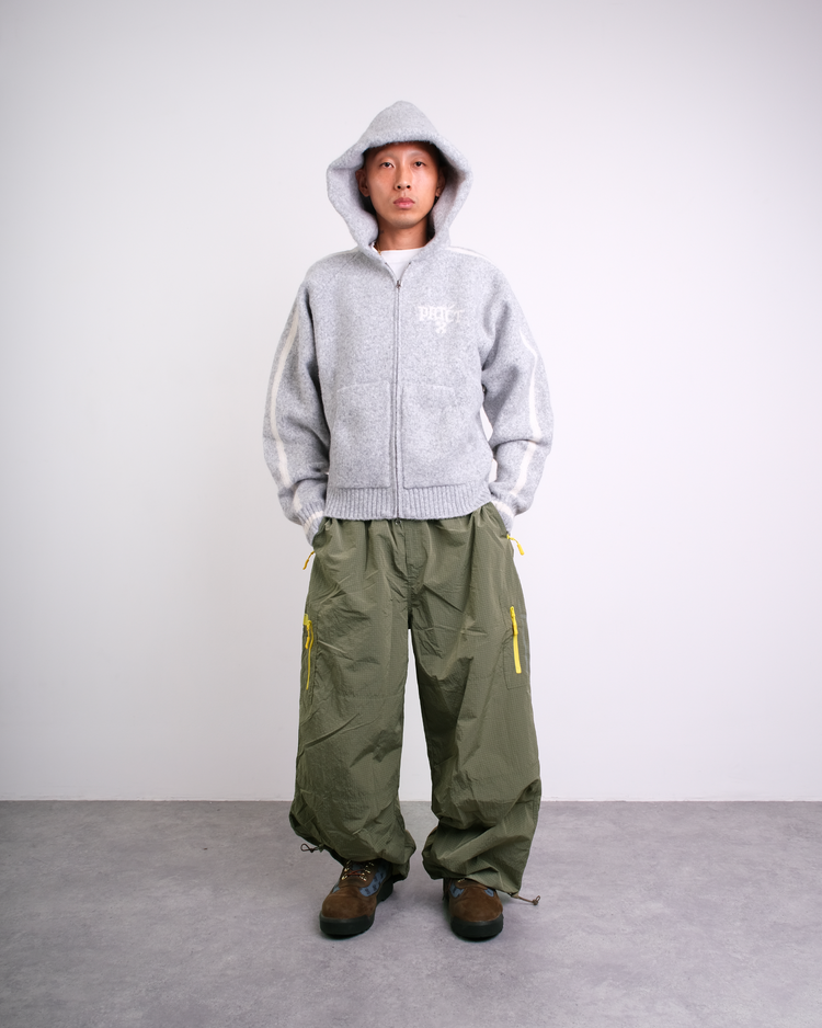 YETI KNIT ZIP-UP