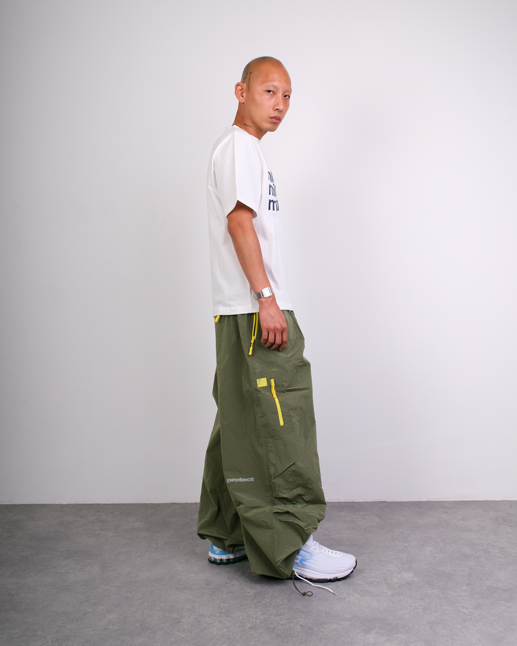 OLIVE TREKKA TECH PANTS