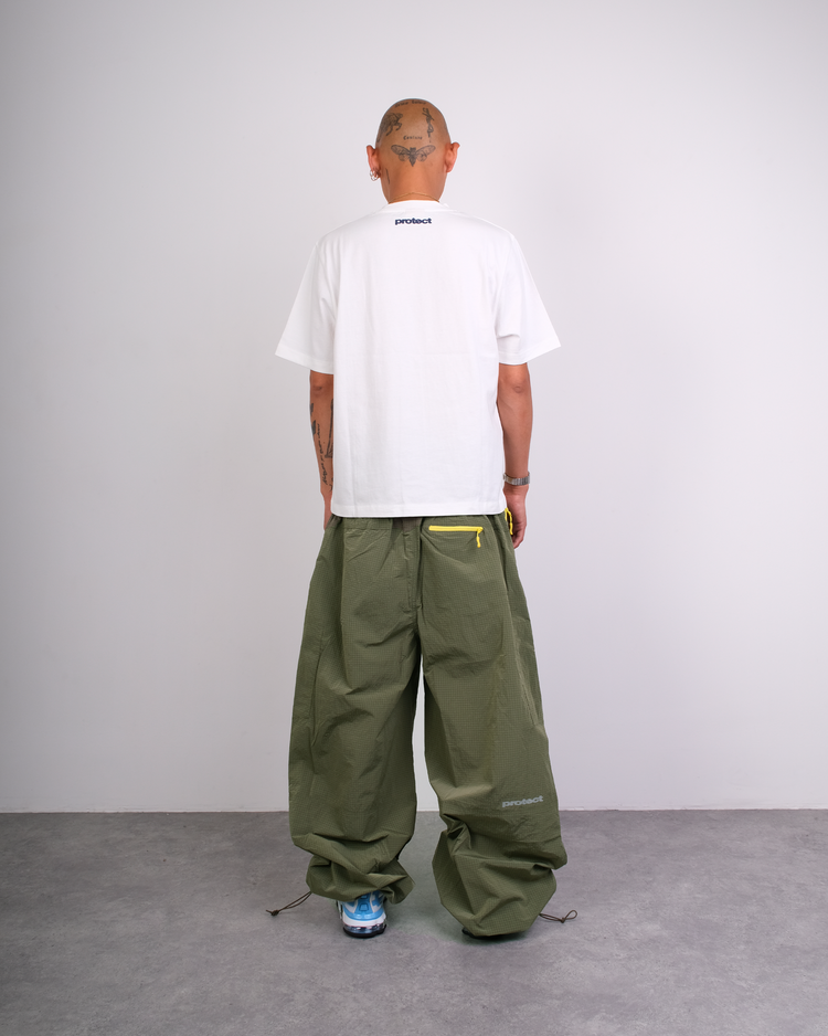 OLIVE TREKKA TECH PANTS