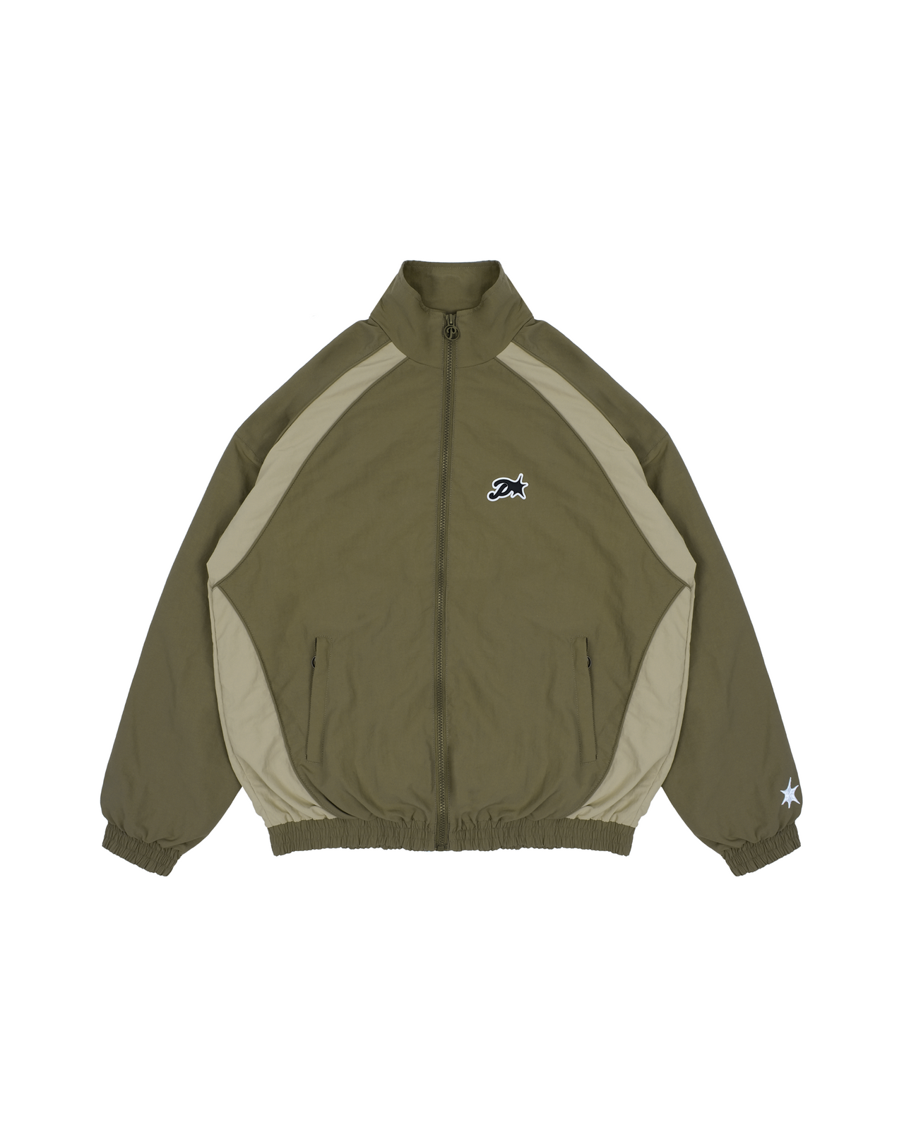 GREEN COACH TRACK JACKET