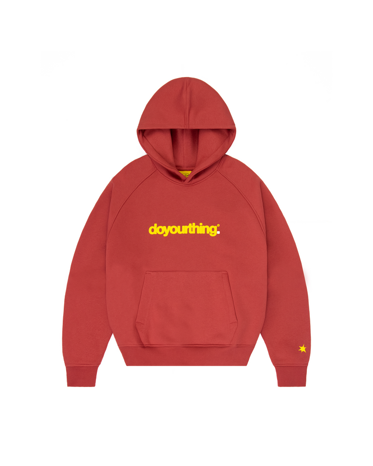 DYT WASHED BRICK HOODIE