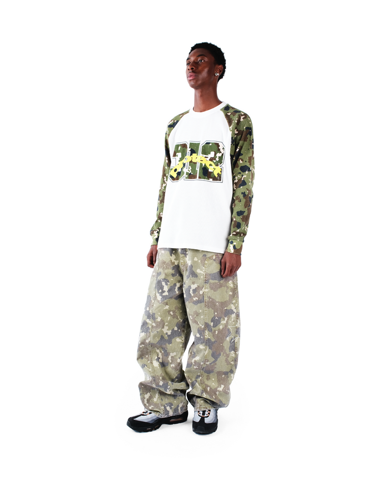 CAMO PANEL JEANS