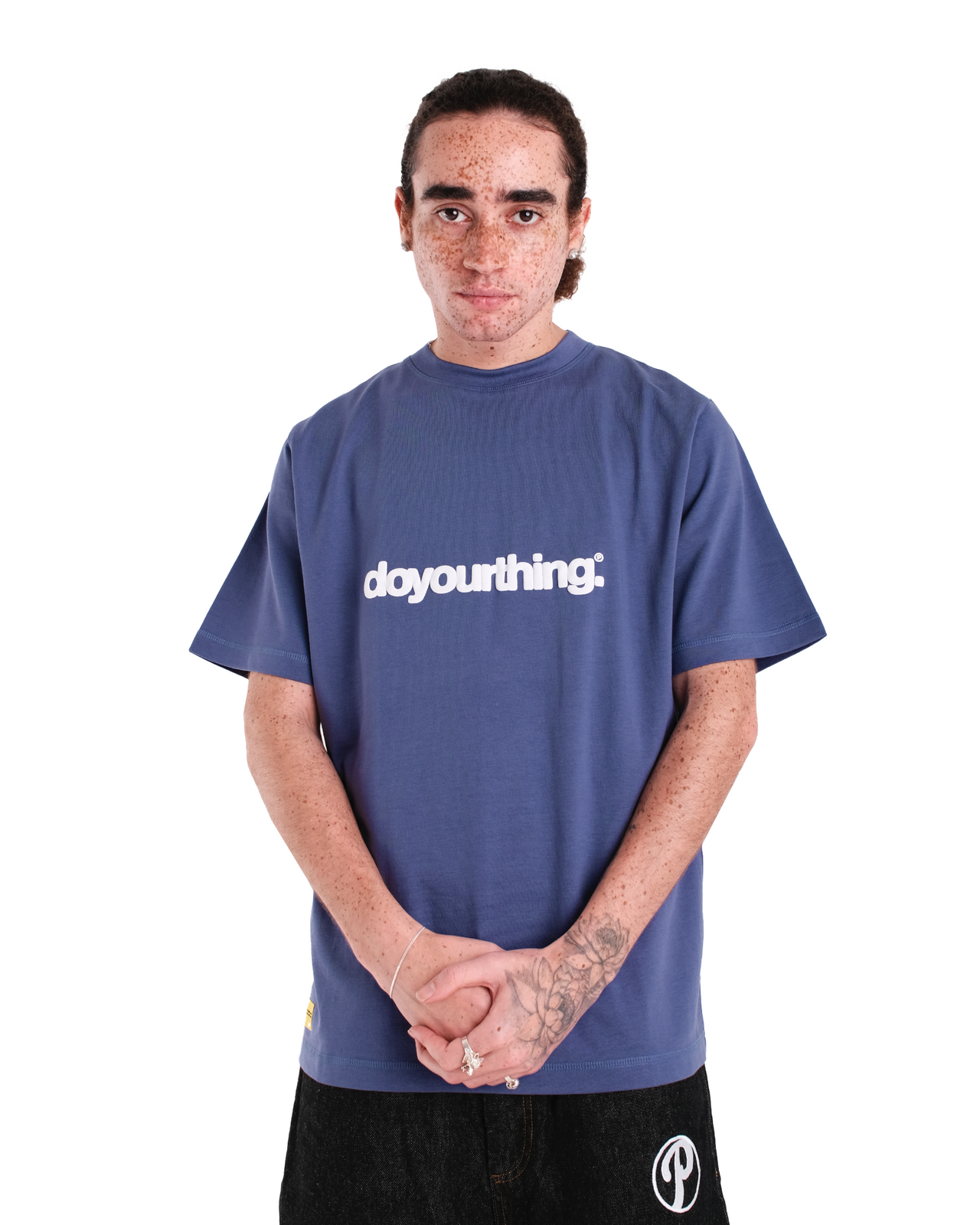 WASHED BLUE DOYOURTHING TEE
