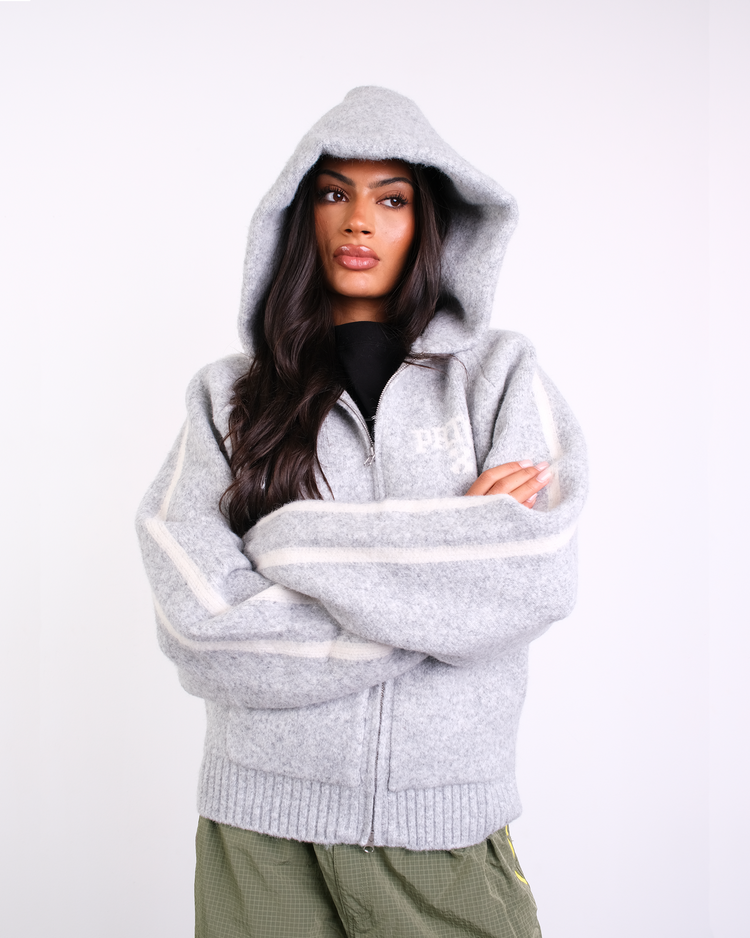 YETI KNIT ZIP-UP