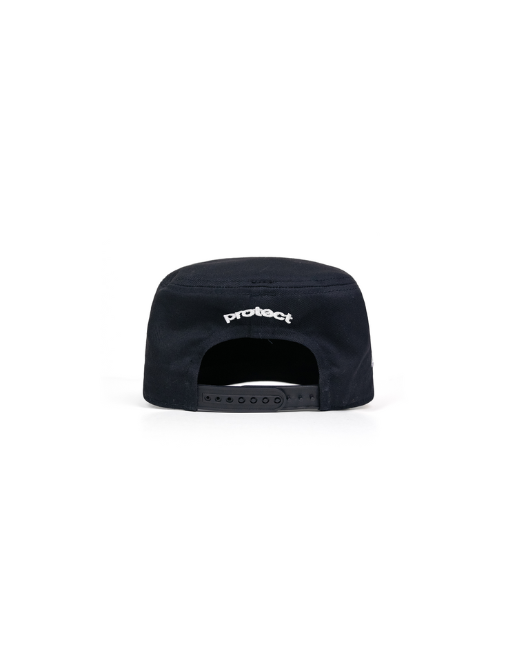 TRI-SPIKE PILLBOX CAP