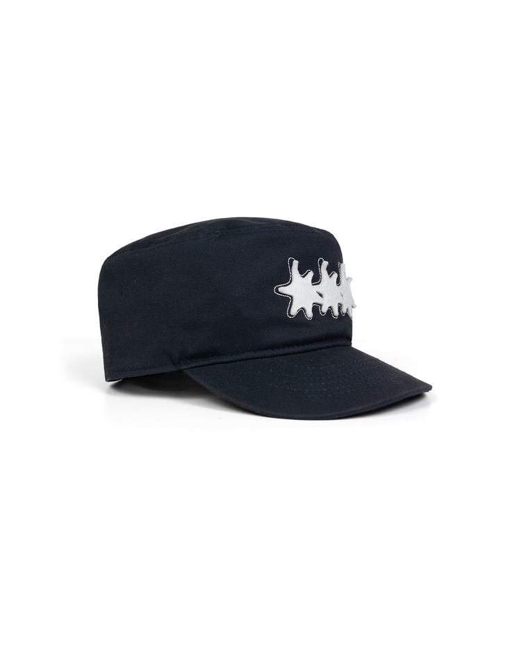 TRI-SPIKE PILLBOX CAP