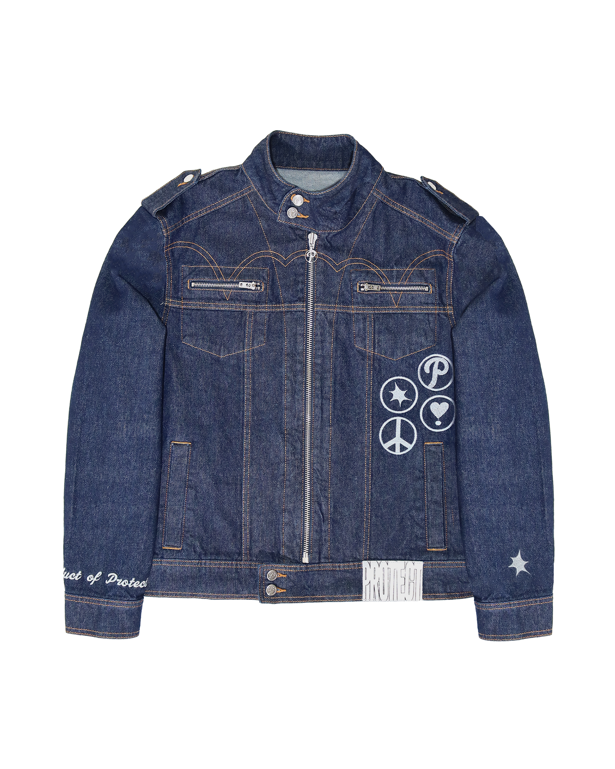 Chief Denim Jacket Black - Protect Chief Denim Jacket Black - Protect