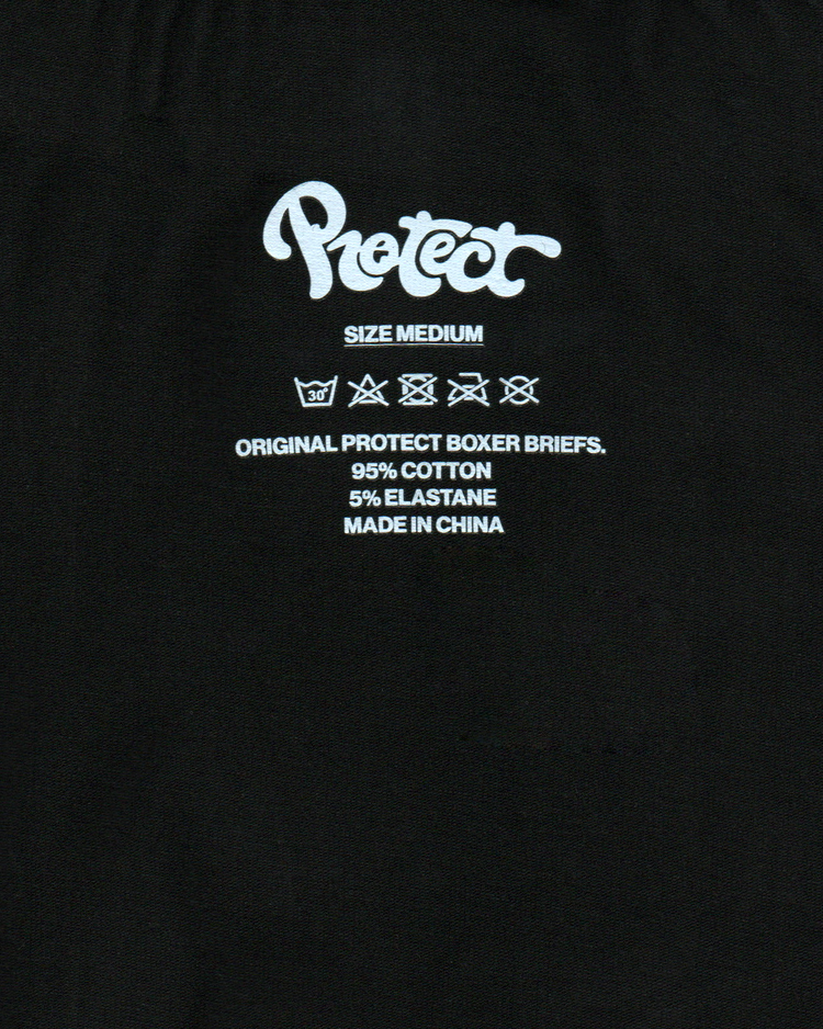 BLACK PRTCT BOXERS [X3]