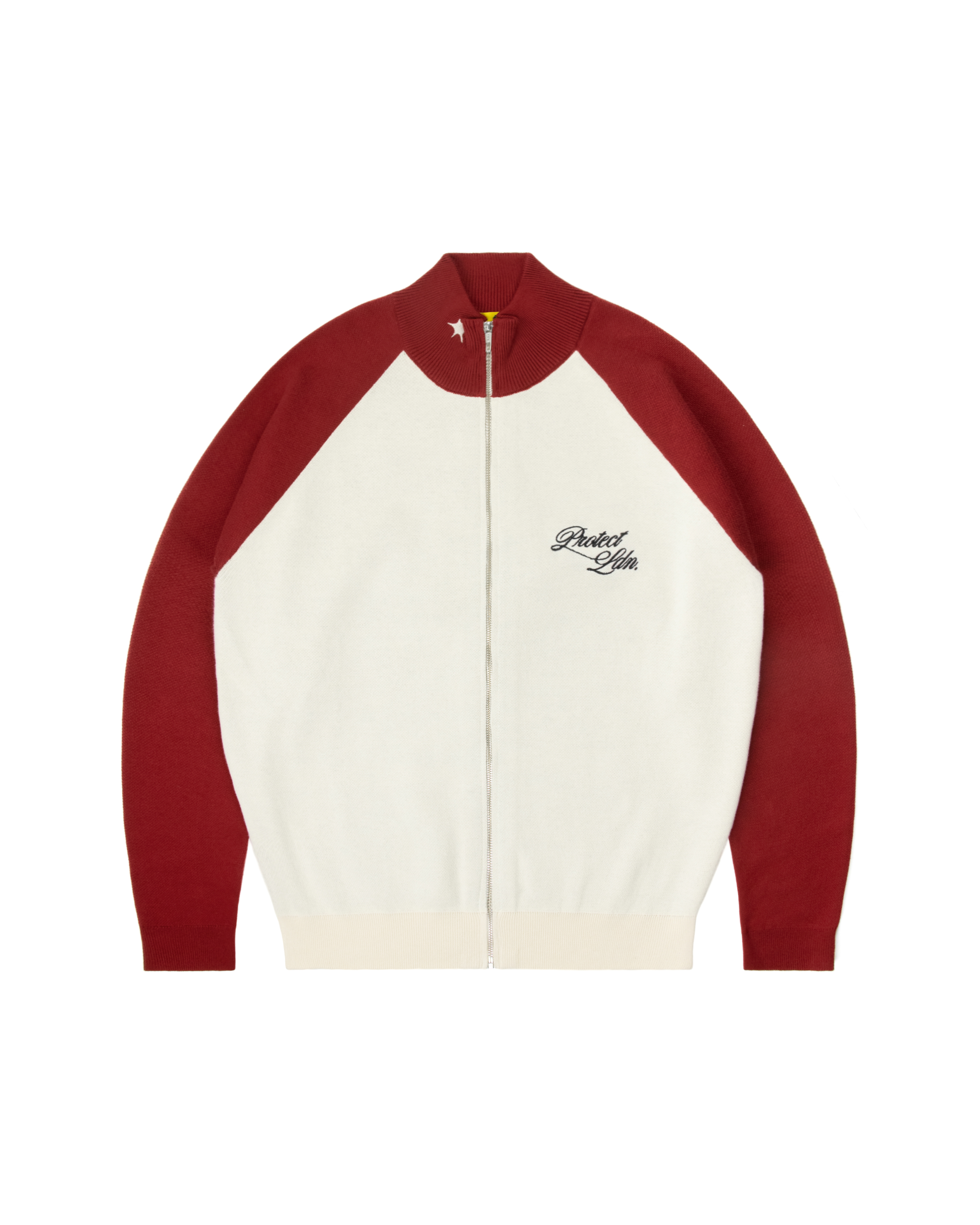 RED/CREAM CYCLING KNIT