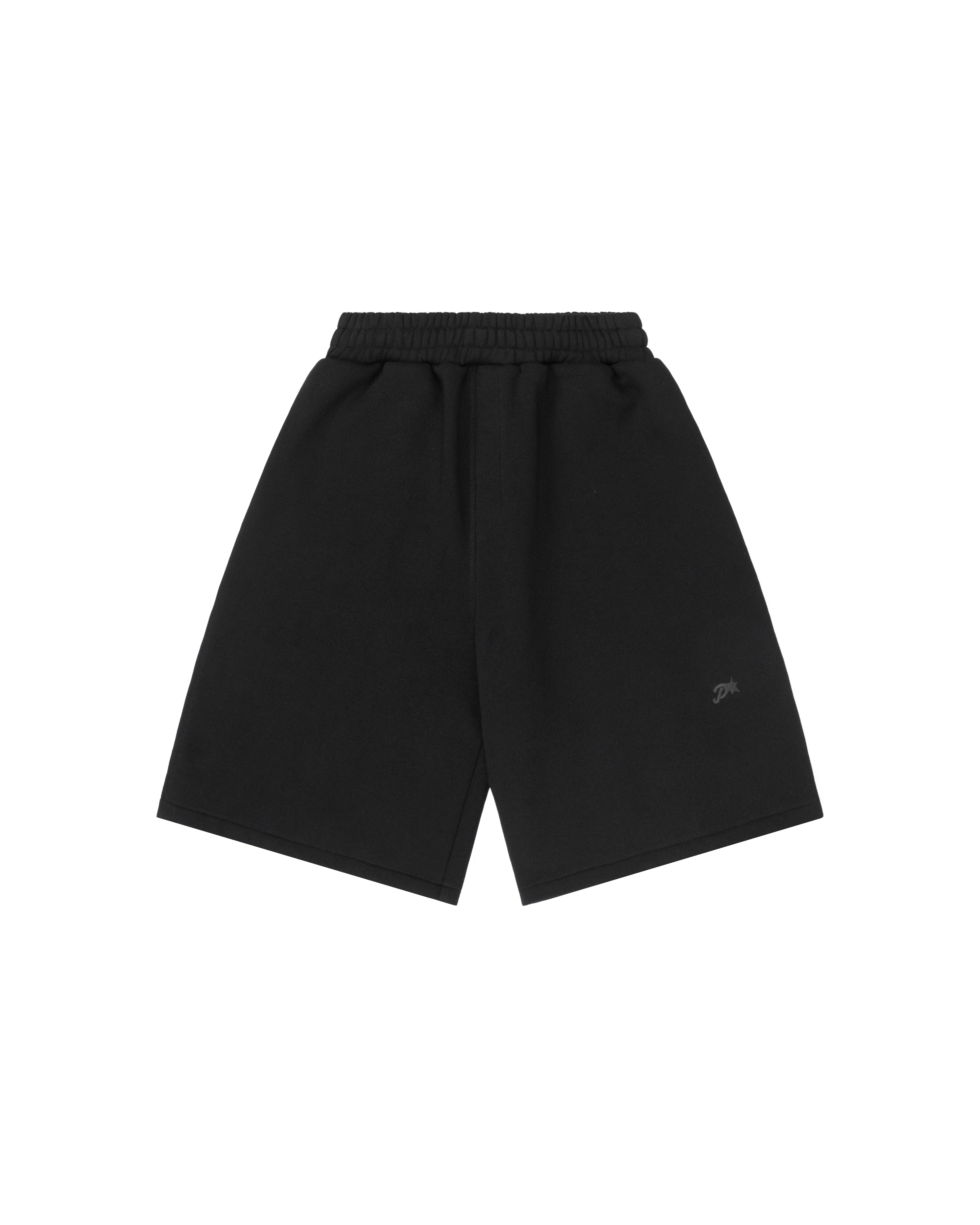 BLACK DAY2DAY SWEAT SHORTS