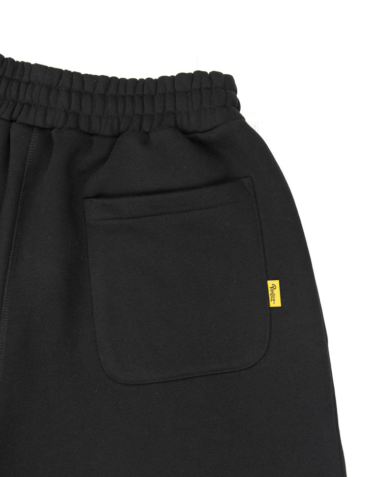BLACK DAY2DAY SWEAT SHORTS
