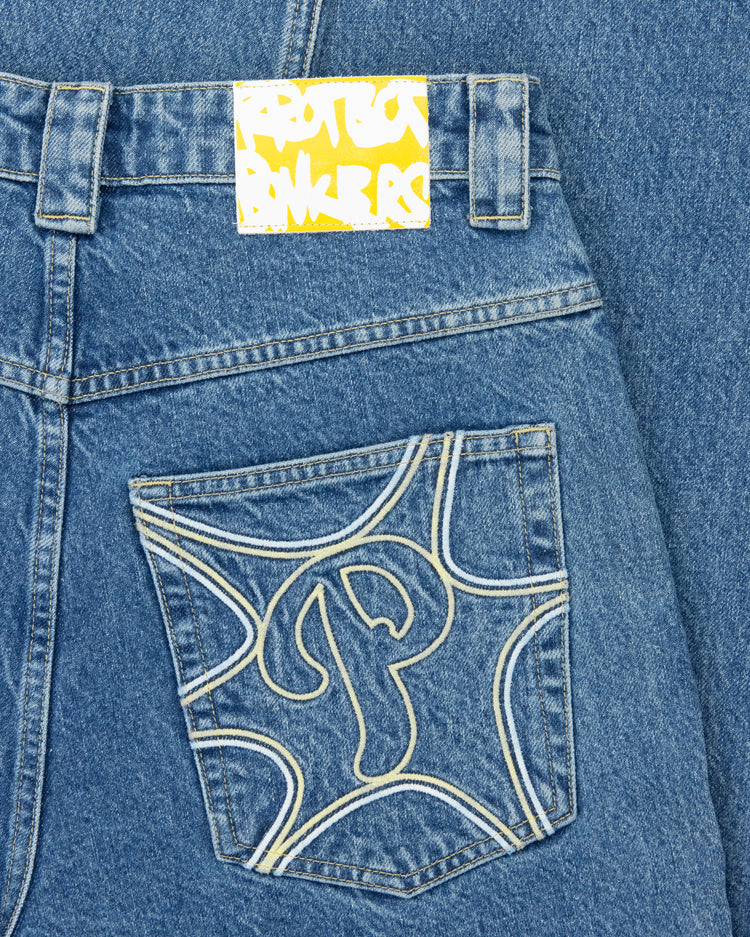'90S BLUE BONKERS DENIM